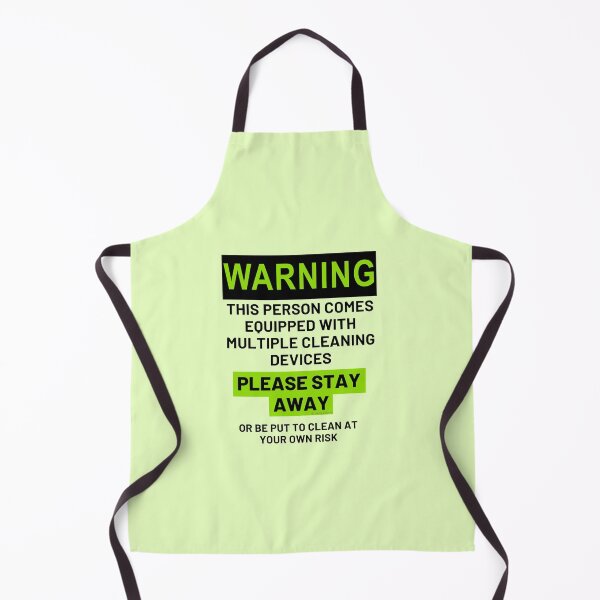 Item preview, At Your Own Risk House Cleaning Warning Fun Humor designed and sold by SavvyCleaner.