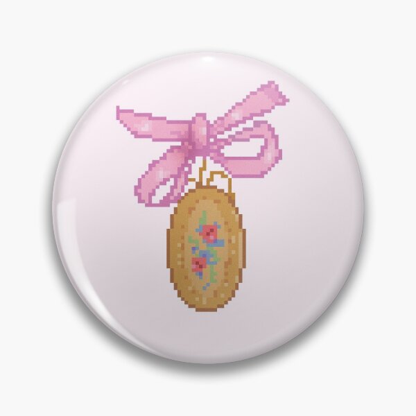 Item preview, soft pixel brooch designed and sold by trashcangoddess.