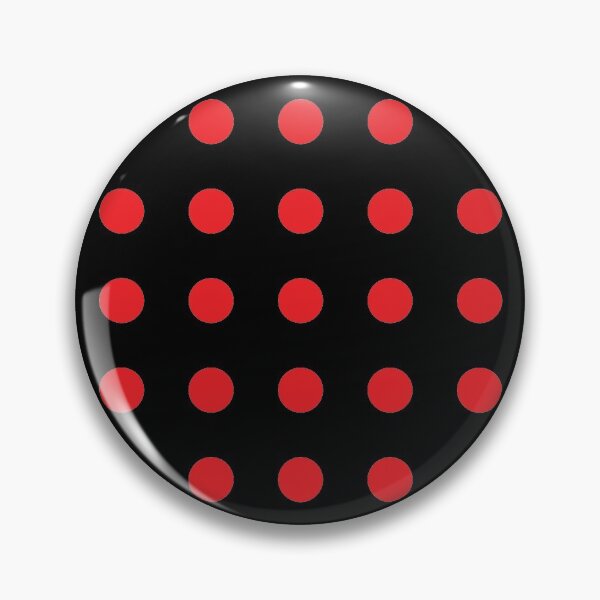 Item preview, speckled red and black circle pattern designed and sold by Ray Loka.
