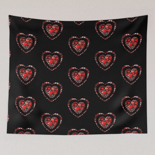 Item preview, big double heart full of love and joy designed and sold by Denis Rösler.