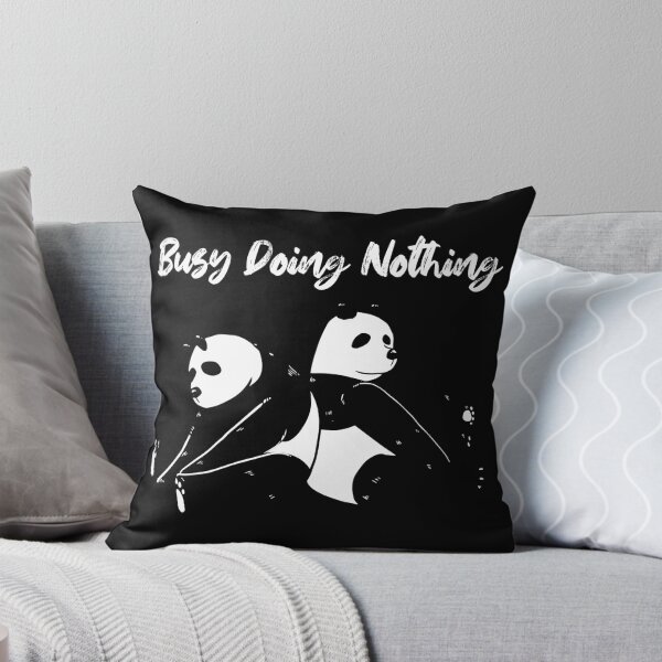 Item preview, Busy Doing Nothing Funny Panda designed and sold by 24FAHSION.