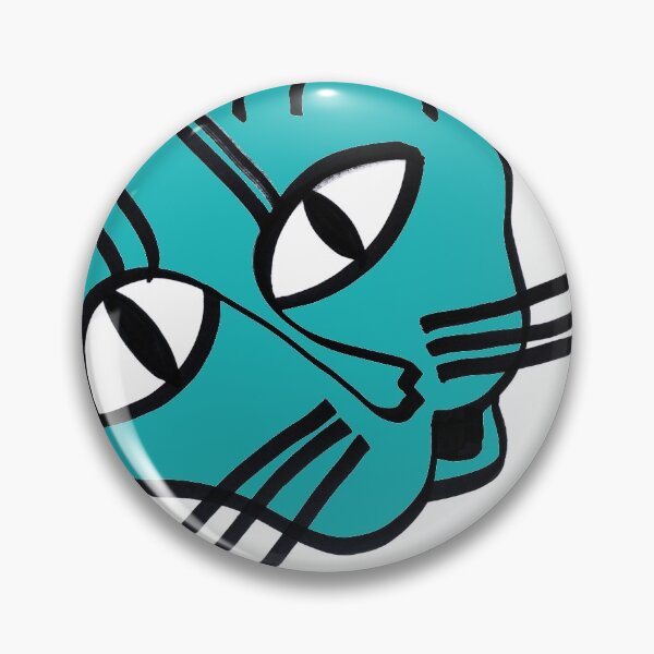 Item preview, Resting Cat on his Elbow on Turquise Board designed and sold by Istvan Ocztos.