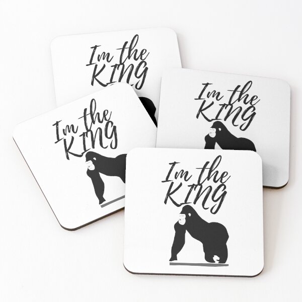 Item preview, King gorilla stickers designed and sold by Monlin.