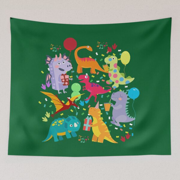 Item preview, Dinosaurs Having a Party  designed and sold by VBeesTees.