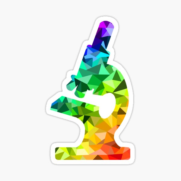Item preview, Rainbow Geometric Microscope designed and sold by cassikraft.