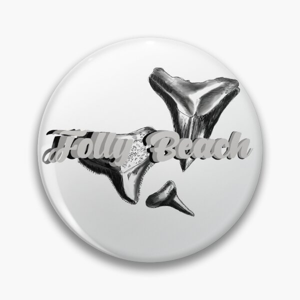 Item preview, Folly Beach Sharks Tooth Sticker designed and sold by paigecaffarel.
