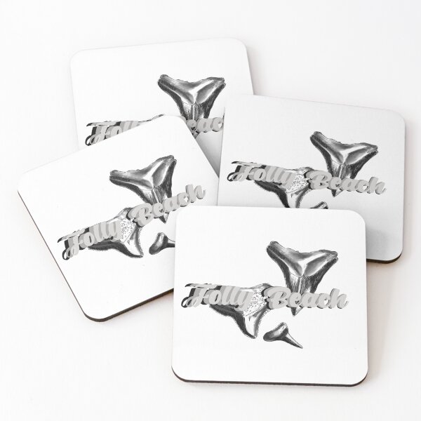 Item preview, Folly Beach Sharks Tooth Sticker designed and sold by paigecaffarel.