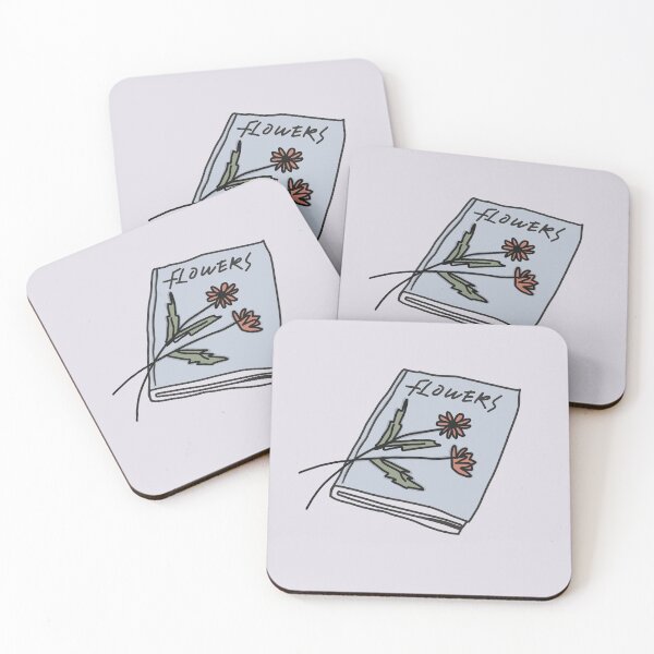 Item preview, Flower book design aesthetic simple lavender pastel designed and sold by ruelia.