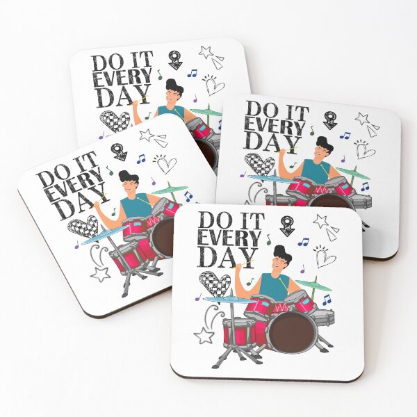 Item preview, Music Is Better Than Folks,DRUM SET designed and sold by MoSaid.