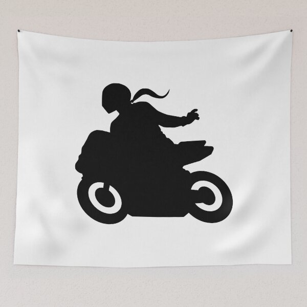Item preview, Greetings biker super athlete biker girl naked bike biker girl sport bike female motorcyclist designed and sold by RS-Design-Biker.