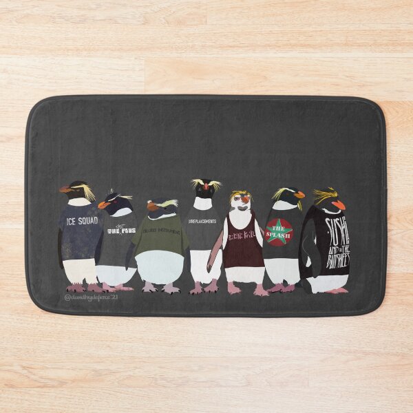 Item preview, Crest Punk Penguins - Punk Rock Penguins - Rockhopper - Punk Band Tees - Vice Squad designed and sold by davidhydefierce.