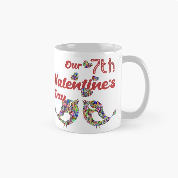 Item preview, Our Seventh Valentine's Day Lovebirds designed and sold by Labradoodlesetc.