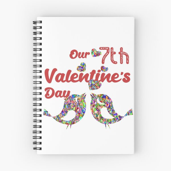 Item preview, Our Seventh Valentine's Day Lovebirds designed and sold by Labradoodlesetc.