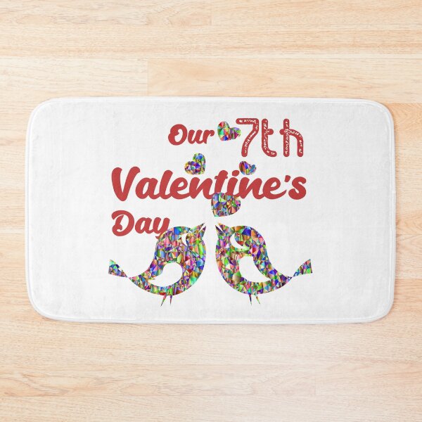 Item preview, Our Seventh Valentine's Day Lovebirds designed and sold by Labradoodlesetc.
