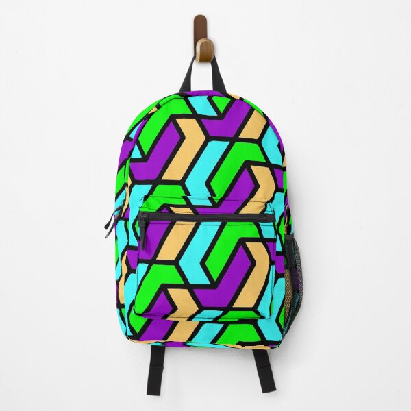 Item preview, Neon Colored Lines Grid Pattern Abstract Geometric Background Design Men Women Gifts designed and sold by yellowideas.
