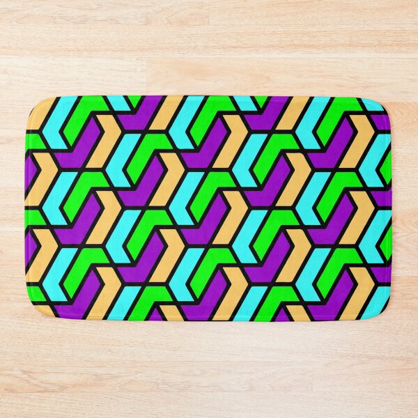 Item preview, Neon Colored Lines Grid Pattern Abstract Geometric Background Design Men Women Gifts designed and sold by yellowideas.