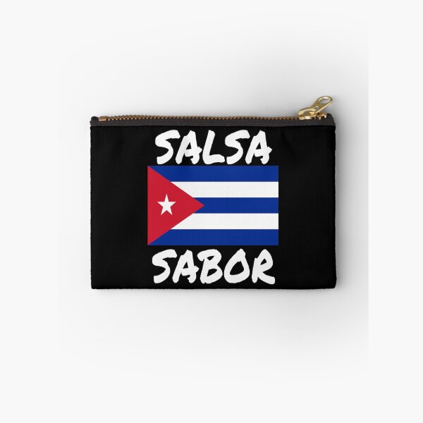 Item preview, Cuba Salsa Sabor Proud To Be Cuban Flag T Shirt Merch designed and sold by PRINTS2HOT.