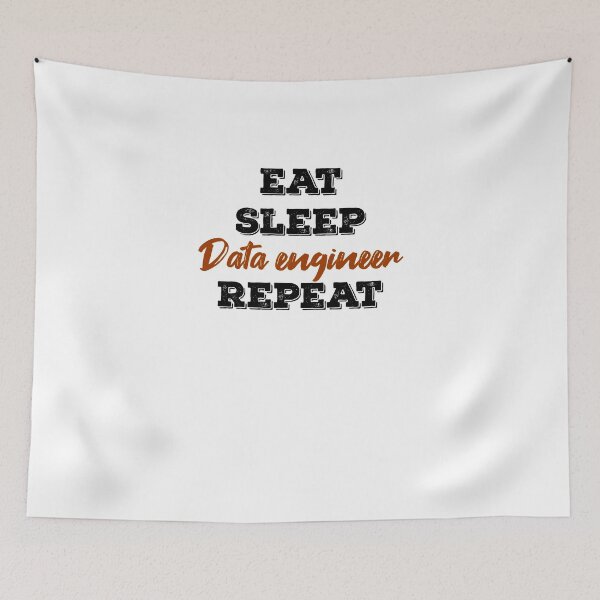 Item preview, Eat Sleep Data engineer Repeat designed and sold by ThebestArtshop.