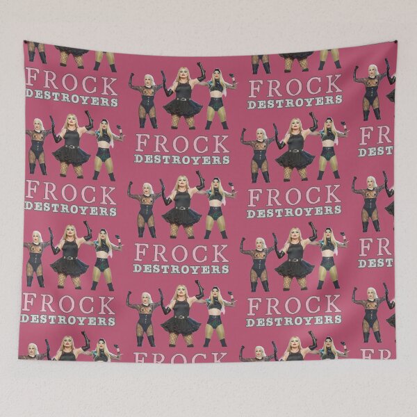 Item preview, Frock Destroyers - baga chipz, blu hydrangea, divina de campo designed and sold by hypocratees.