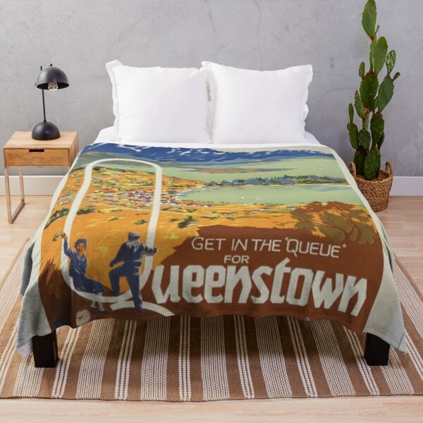 Item preview, Vintage New Zealand Queenstown Travel designed and sold by juliecdozier.
