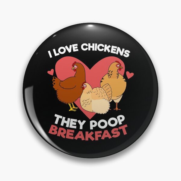 Item preview, I Love Chickens The Poop Breakfast designed and sold by MooonTees.