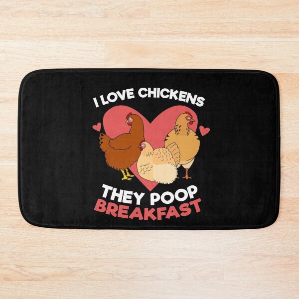Item preview, I Love Chickens The Poop Breakfast designed and sold by MooonTees.