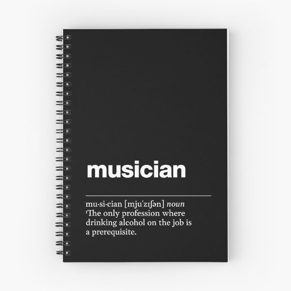 Item preview, "Musician" funny job description, definition musician designed and sold by TrueType.