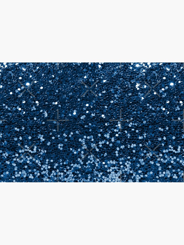 Navy Blue Glitter Simulated Look | Laptop Skin