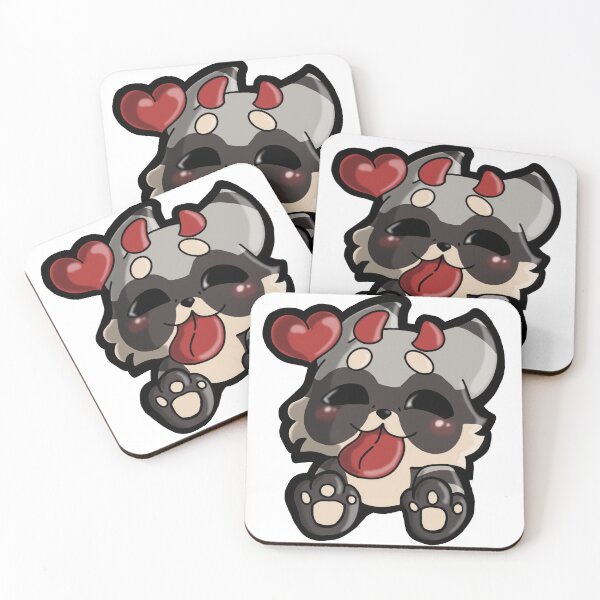 Item preview, lick me raccoon designed and sold by DevilOfGame.