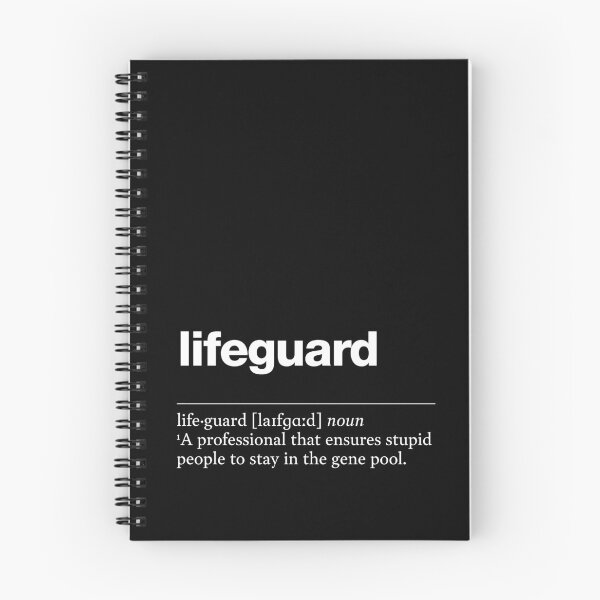 Item preview, "Lifeguard" funny job description, definition lifeguard designed and sold by TrueType.