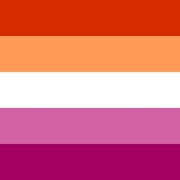 Artwork thumbnail, lesbian flag by Multiminjae