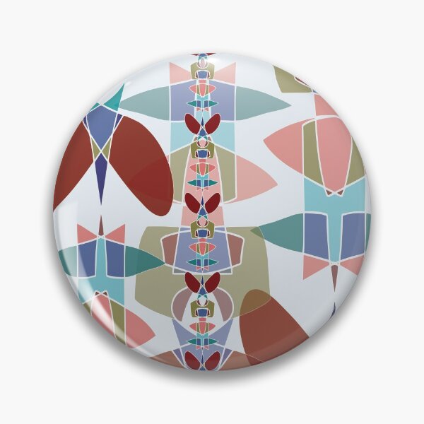 Item preview, Chain of Colorful Shapes No. 11-06 designed and sold by SterreStudio.