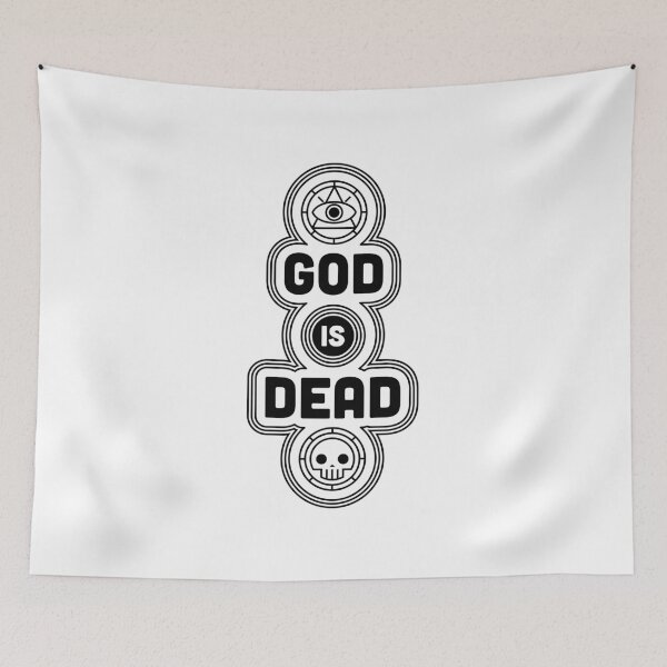 Item preview, God is Dead. Nietzsche. designed and sold by Silurostudio.