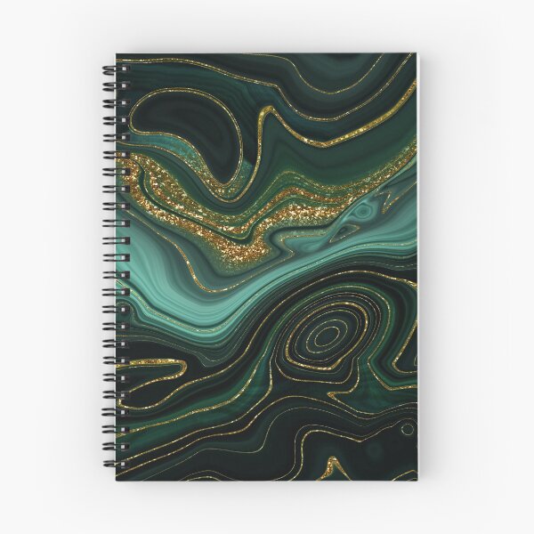 Item preview, Gold Indigo Malachite Faux Marble II designed and sold by MysticMarble.