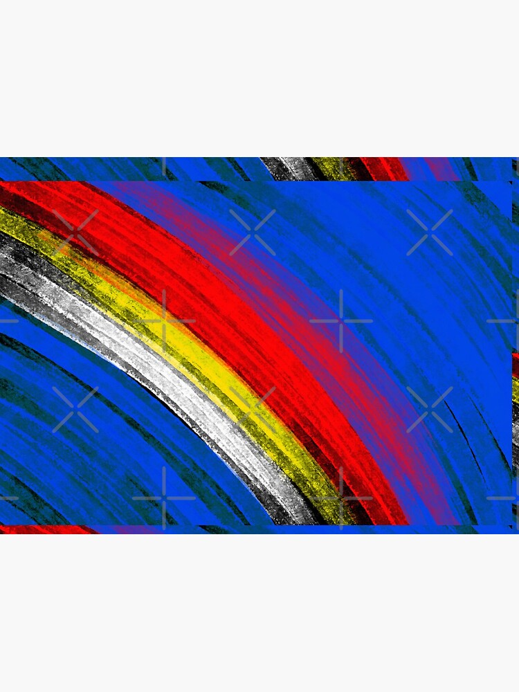 Abstract Colorado Flag Wispy Clouded Sunset by that5280lady