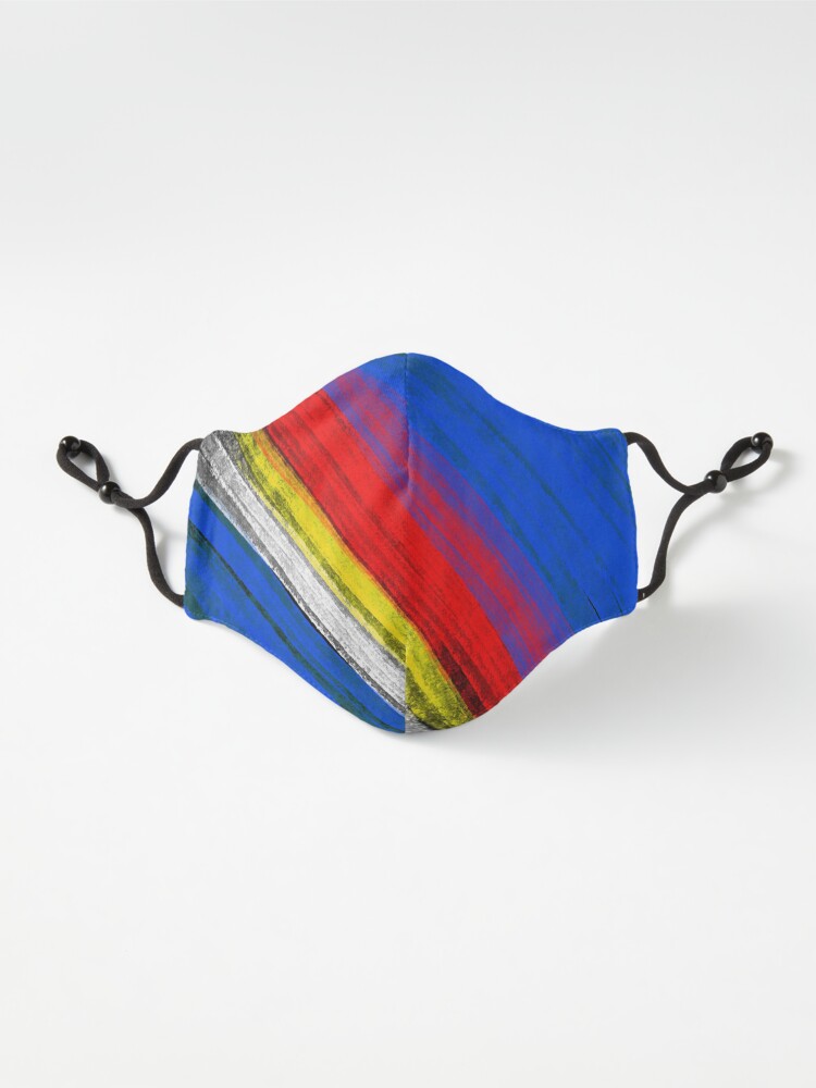 Alternate view of Abstract Colorado Flag Wispy Clouded Sunset Mask