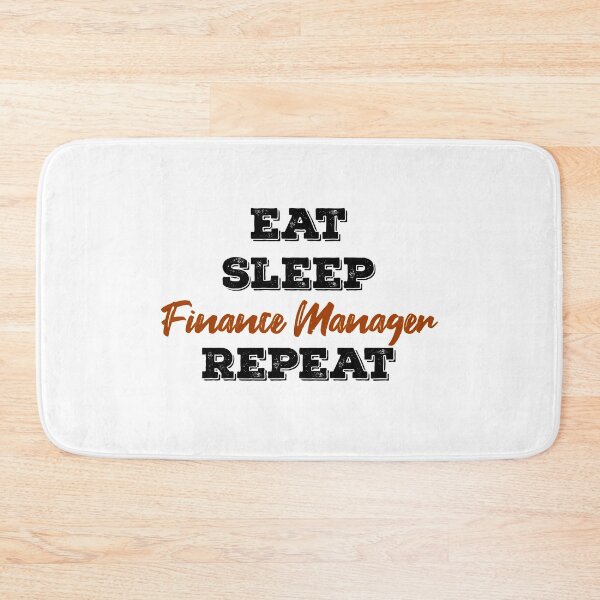 Item preview,  eat sleep Finance manager Repeat designed and sold by ThebestArtshop.
