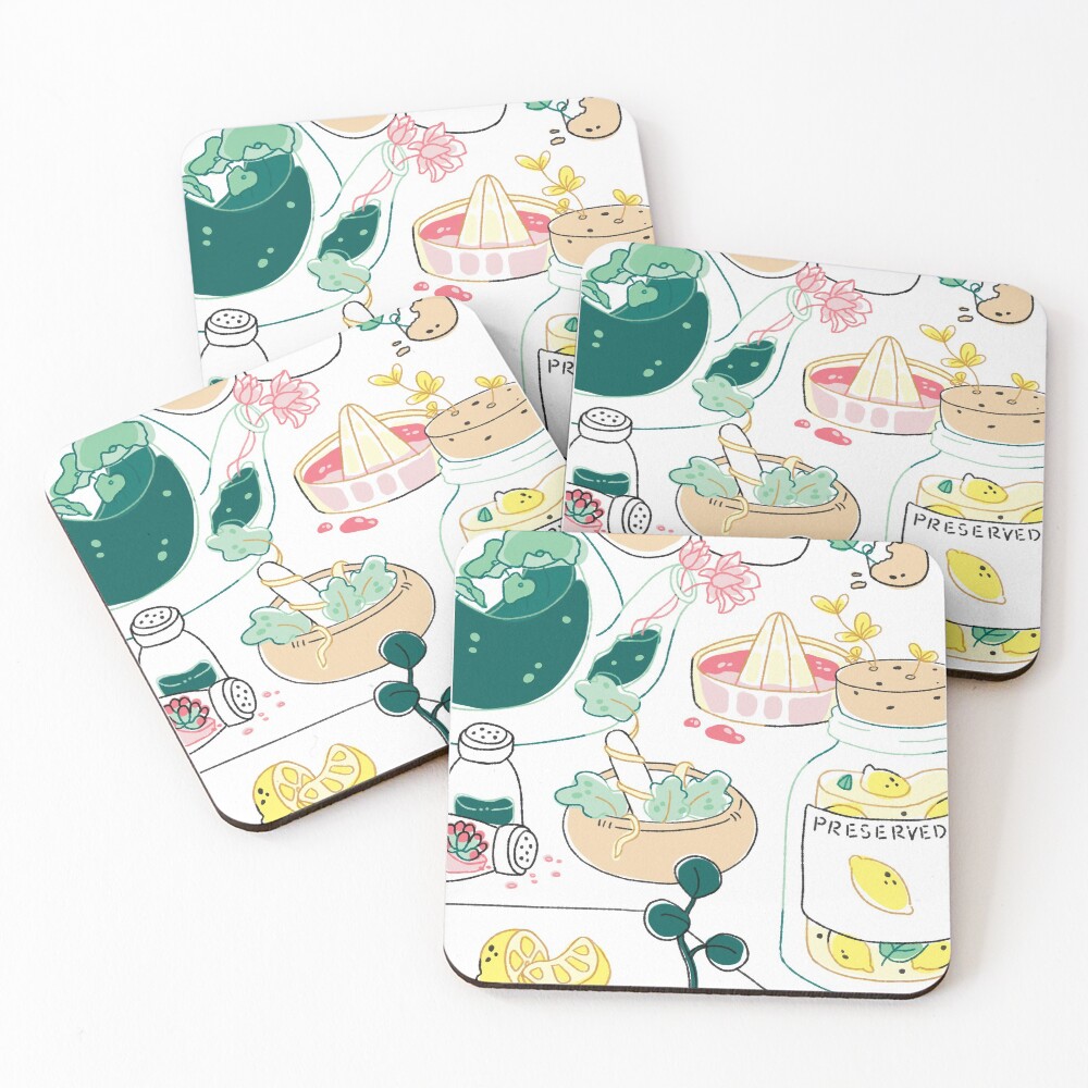 Item preview, Coasters (Set of 4) designed and sold by Rin-Bo.
