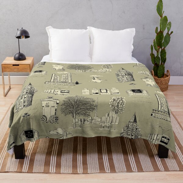 Item preview, Toronto Toille De Jouy  - Modern Zen  designed and sold by Quick Brown Fox Canada.