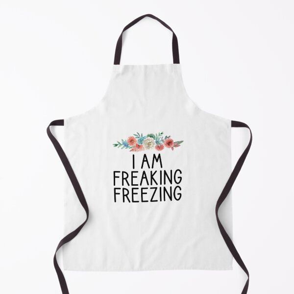 Item preview, I am freakin freezing / Funny Winter Lover Gift Idea for Girls with saying designed and sold by Chamssou.