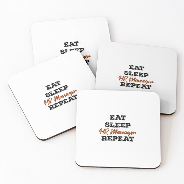Item preview, Eat Sleep HR manager Repeat designed and sold by ThebestArtshop.