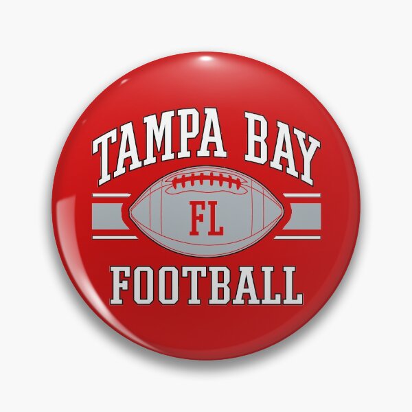 Item preview, Vintage Tampa Bay Football Team Grey White Art Gameday Goalline Buccaneers Gifts designed and sold by JamesCarthyArt.