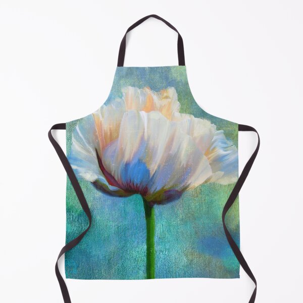 Item preview, Painterly Poppy flower dramatic floral art designed and sold by Glimmersmith.