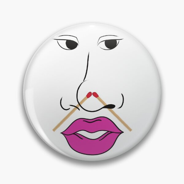 Item preview, Matches In Nose Face designed and sold by dino8.