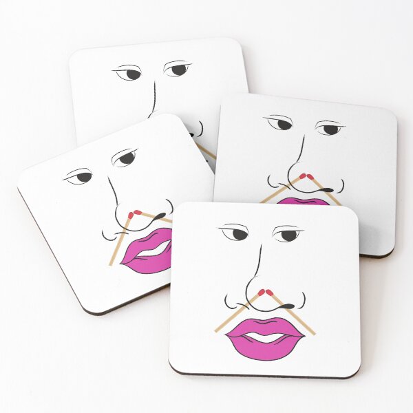 Item preview, Matches In Nose Face designed and sold by dino8.