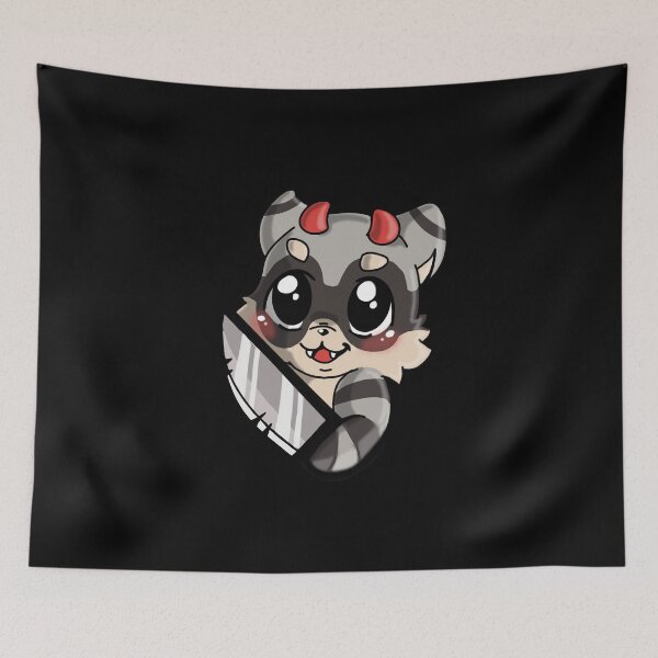 Item preview, come closer raccoon designed and sold by DevilOfGame.