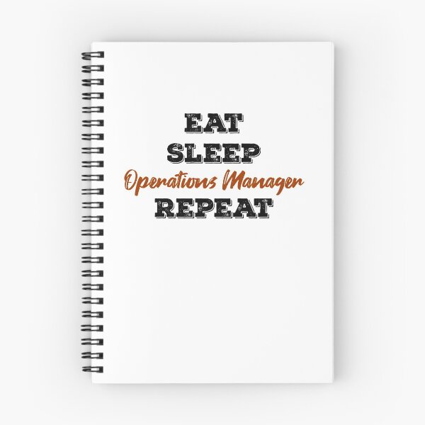 Item preview, Eat Sleep Operations manager Repeat designed and sold by ThebestArtshop.
