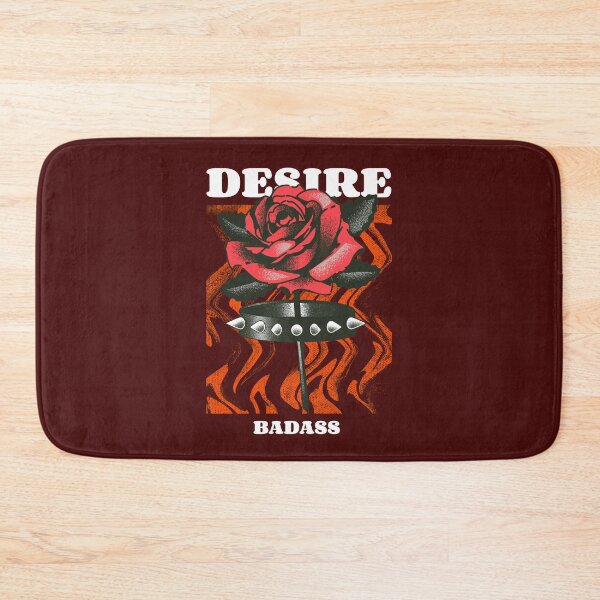 Item preview, The Old School Rose Badass Designs designed and sold by SeventhGate.