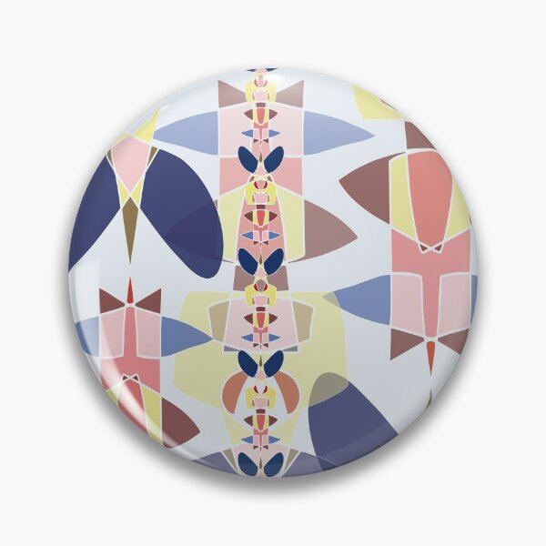 Item preview, Chain of Colorful Shapes No. 11-03 designed and sold by SterreStudio.