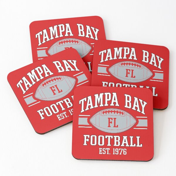 Item preview, Vintage Tampa Bay Football Team Grey White Art Gameday Goalline Sport Buccaneers Gifts designed and sold by JamesCarthyArt.